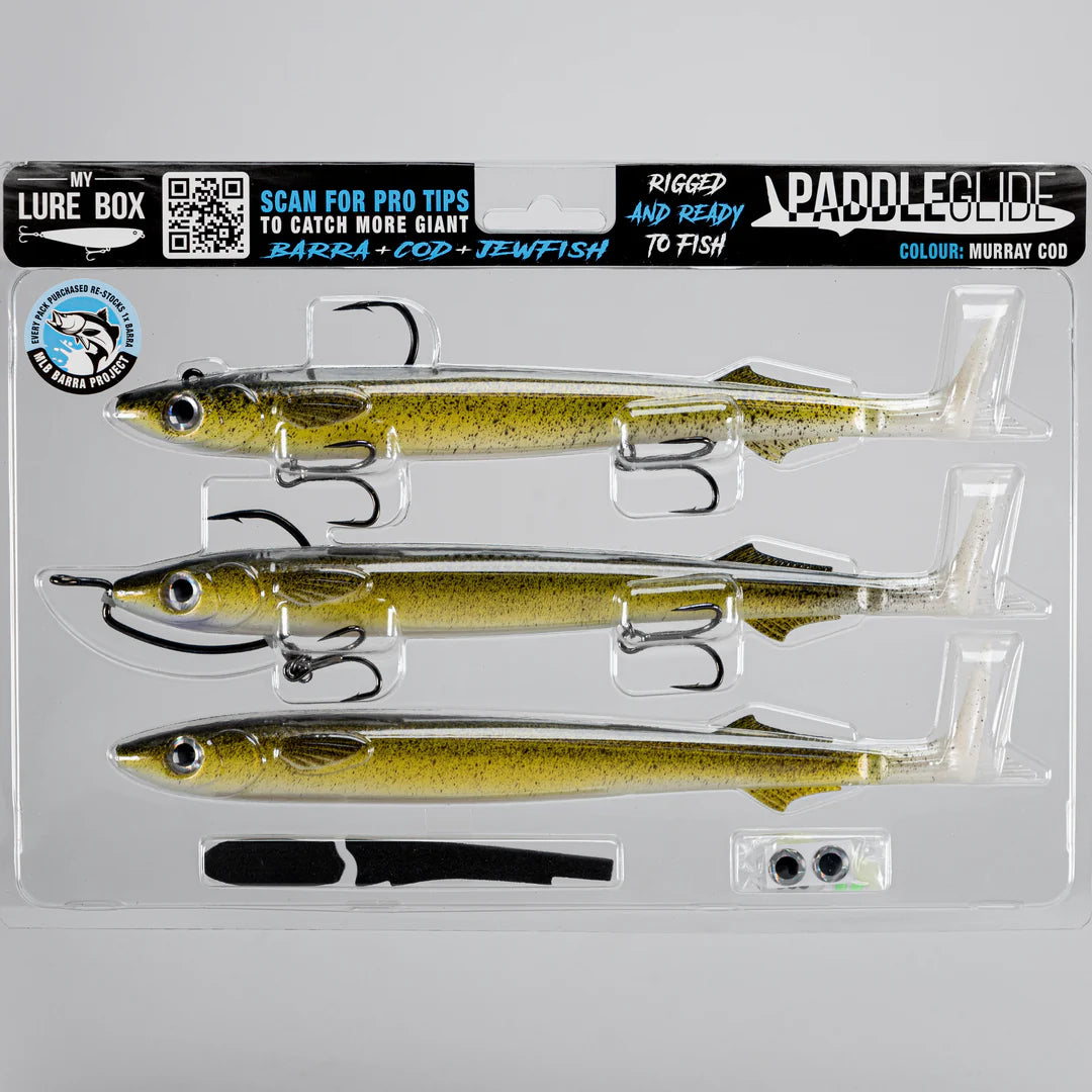 My Lure Box Paddle Glide Soft Plastic Lure