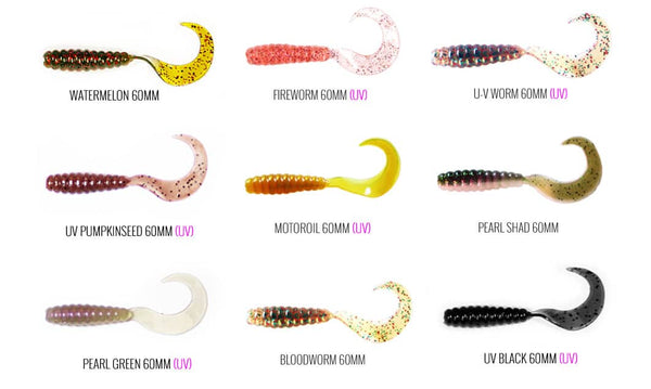 Prolure Grubtail 60mm Plastics