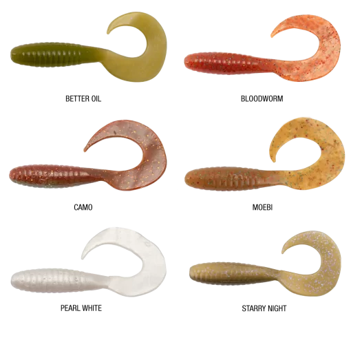 Berkley Gulp 2.5in Grub Plastics