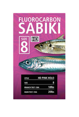 Shimano Flurocarbon HD Pink Holographic Sabiki Rig