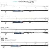Shimano Type-X OH 6'3" pe2-4/ Samaki Zephyr HD Overhead 300-P/ Daiwa J-Braid 20lb 300m - Multicolour