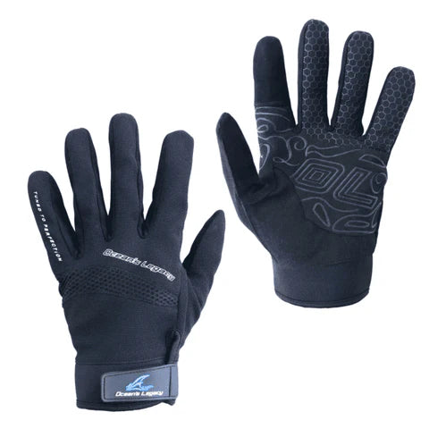 Ocean's Legacy Jig & Pop Gloves - Black