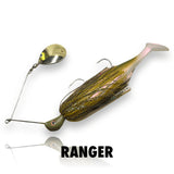 Spin Wright Beast Range 1oz SC 9in Spinnerbait