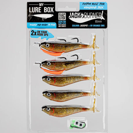 My Lure Box Jack Burner Soft Plastic Lure 85mm