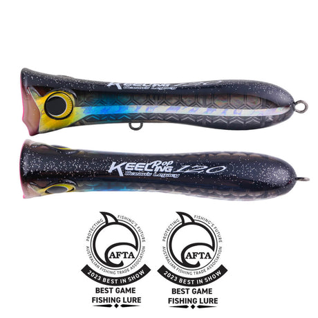 Oceans Legacy Keeling Pop 120mm Rigged Popper