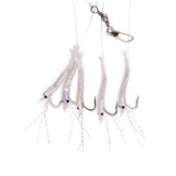 Eagle Claw Lazer Bait Rig -  Shrimp White