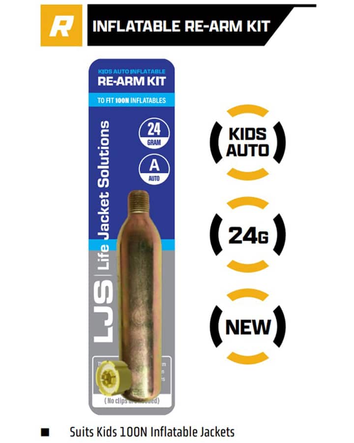 LJS Kids Manual/Auto Re-Arm Bottle 24g Kit