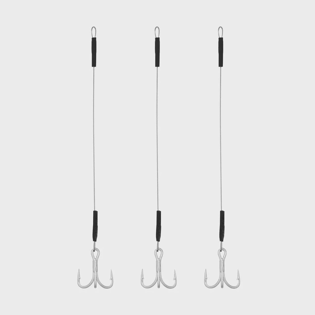 Lure Us In Reaper Rig Multi Strand / Sz2 Treble Hook Assemblies 3pk