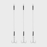Lure Us In Reaper Rig Multi Strand / Sz2 Treble Hook Assemblies 3pk