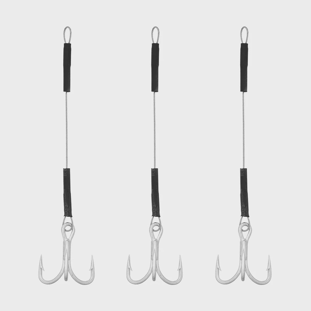 Lure Us In Reaper Rig Multi Strand / Sz2 Treble Hook Assemblies 3pk