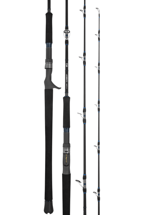 Daiwa Leobritz 300J/ Daiwa Leobritz DG (Dendoh Game) B6'3" pe3/4/ Daiwa J-Braid 30lb Bulk Spooling - Multicolour