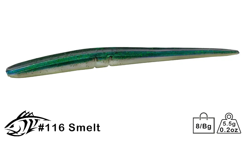 Lunker City Slug-go 4.5in Unrigged