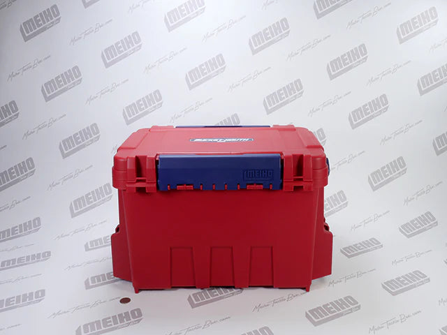 Meiho Bucket Mouth 9000 Tackle Box Red