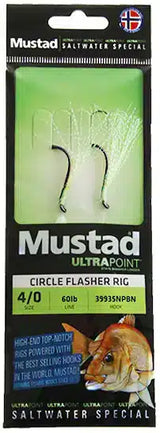 Mustad Ultrapoint Circle Flasher Rig