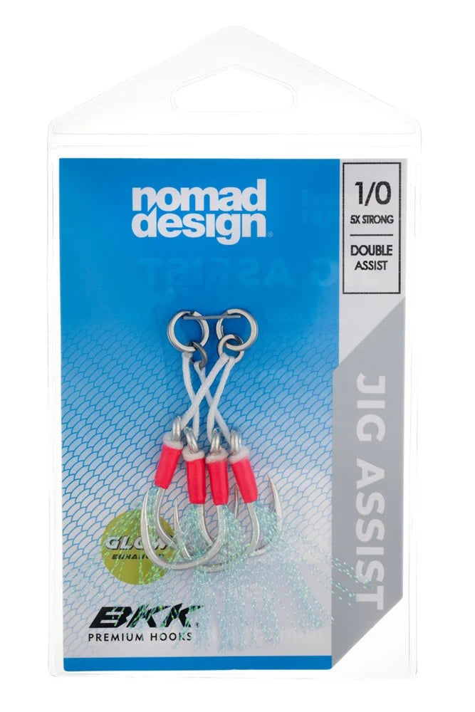 Nomad Jig Assist Hooks-5X Double
