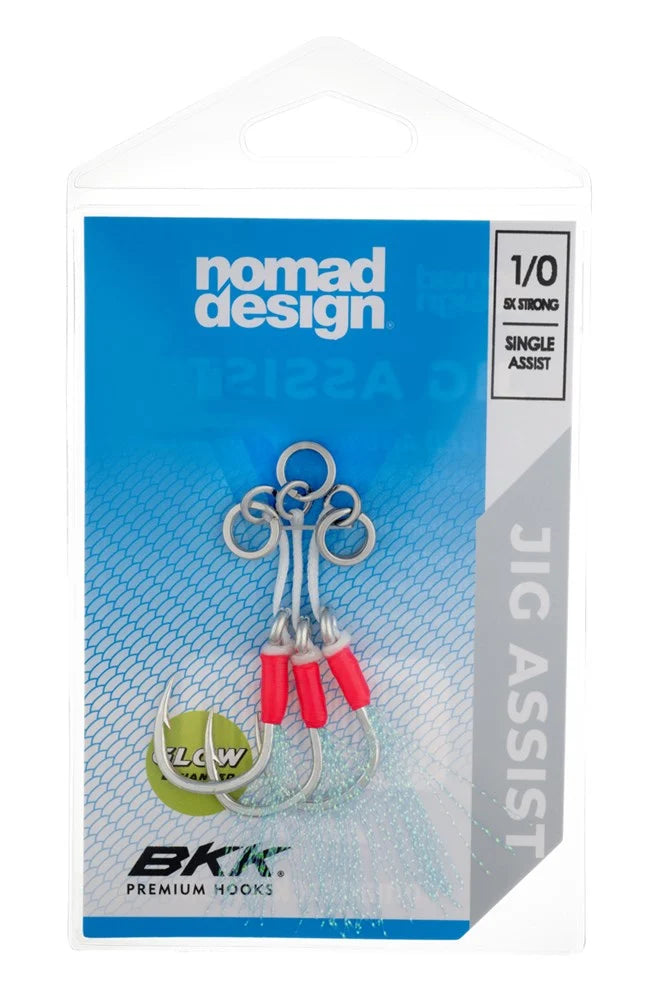 Nomad Jig Assist Hooks-5X Single