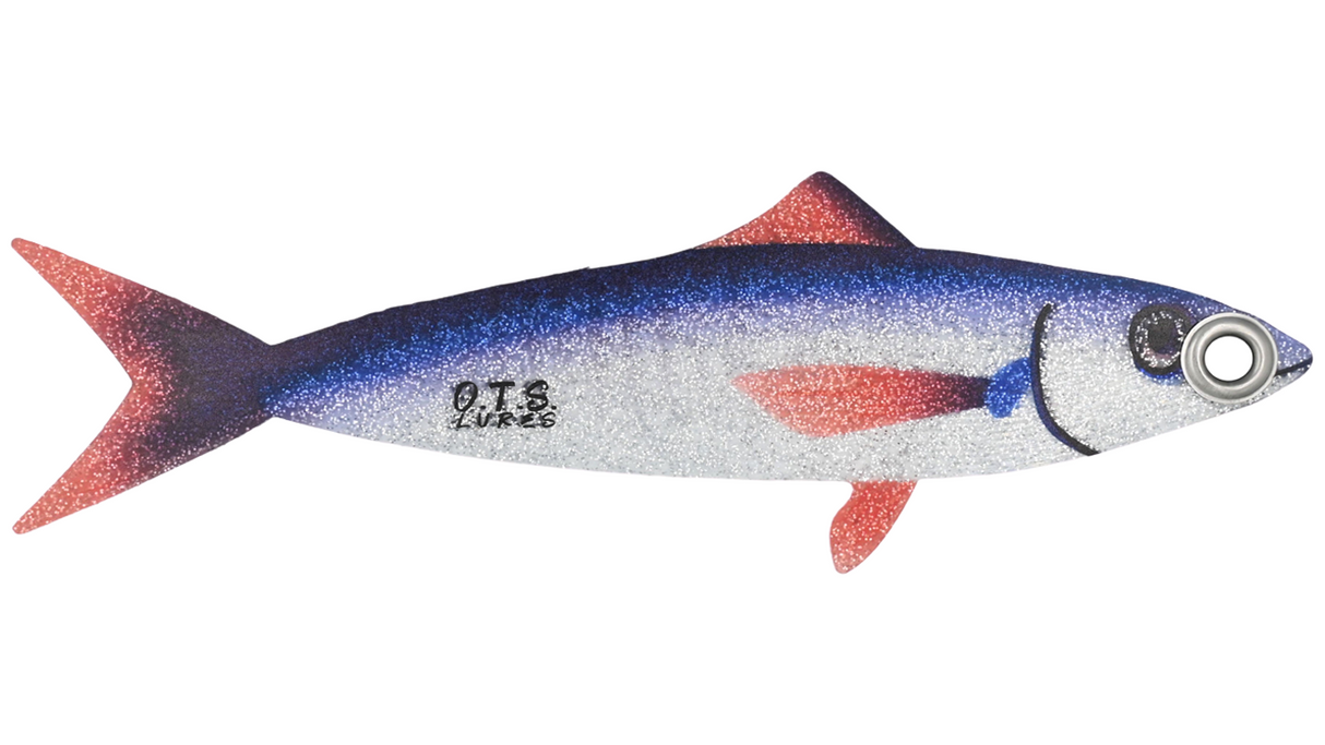 OTS Red Bait Flap 10.75" Dredge Teasers