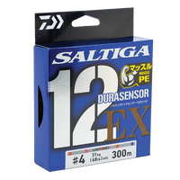 Daiwa Saltiga 12 Braid 300m Grey
