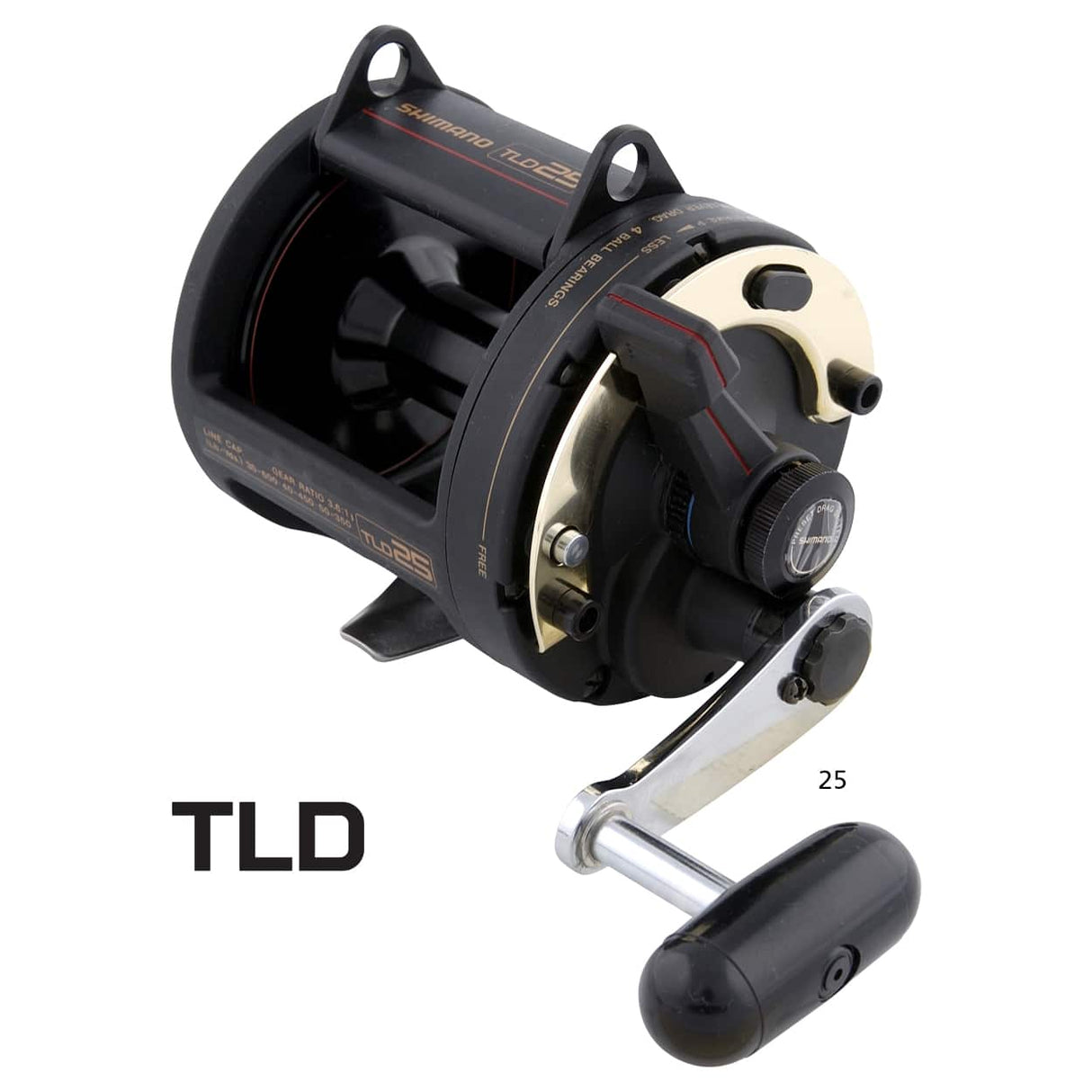 Shimano TLD 15/Shimano Extraction 6'6" 2pc 30-50lb/ Penn Slammer 40lb 400m - Multicolour