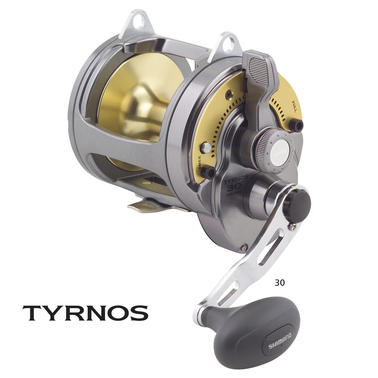 Shimano Tyrnos-16/Shimano 23 Backbone Elite 10kg Runner Tip/Momoi Hi-Catch Nylon IGFA 10kg 1000m - Fluoro Yellow