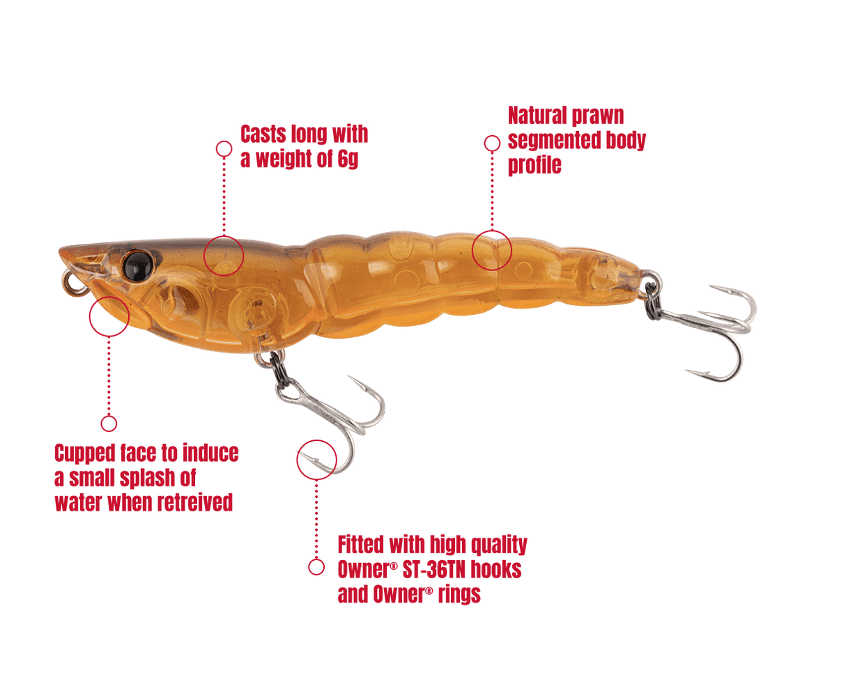 Berkley Pro-Tech Prawn Walker 75mm