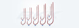 BKK Red Carlisle Bloodworm-R Hooks