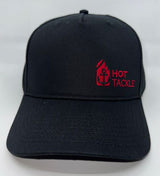 Hot Tackle Black Cap/Red Logo