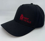 Hot Tackle Black Cap/Red Logo