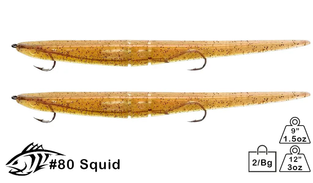Lunker City Slug-Go 12in Rigged