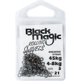 Black Magic Rolling Swivels - Small Pack