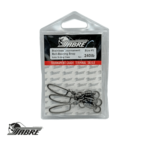Sabre SS Tournament Ball-Bearing Snap Swivel