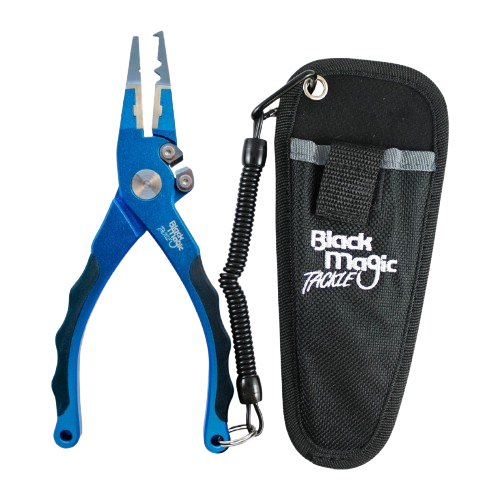 Black Magic Compact Pliers- Blue