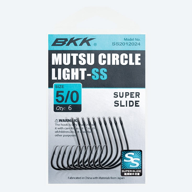 BKK SS Mutsu Light Circle Hooks