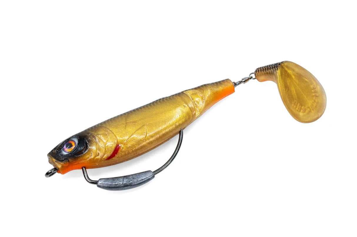 Chasebaits The Swinger 150mm Rigged Weedless Soft Plastic Swimbait