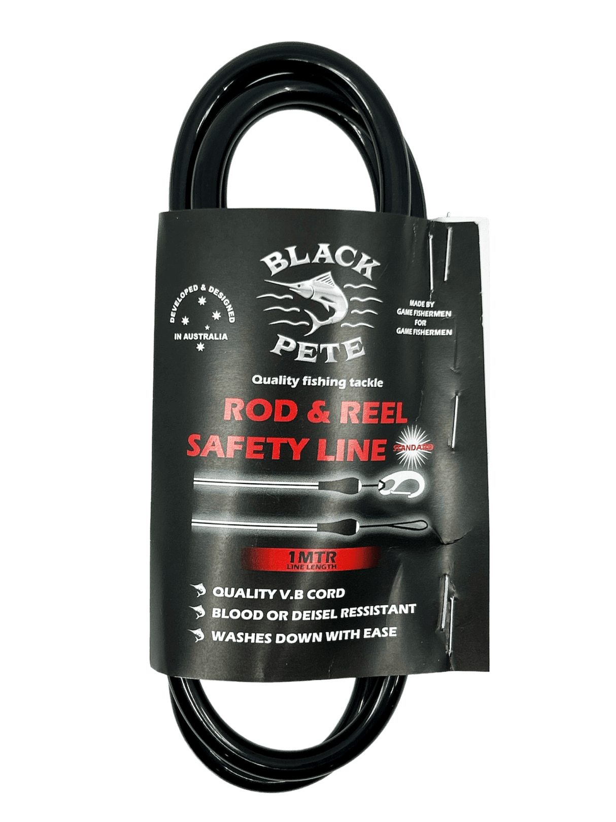 Black Pete Rod And Reel Safety Line