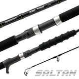 Shimano Speedmaster 2 speed 10/Samaki Saltan 6'6" 1pc 20-40lb/ Daiwa J-Braid 30lb 300m - Multicolour