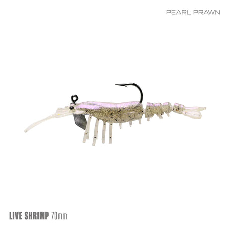 Samaki Live Shrimp 75mm Rigged Soft Plastic