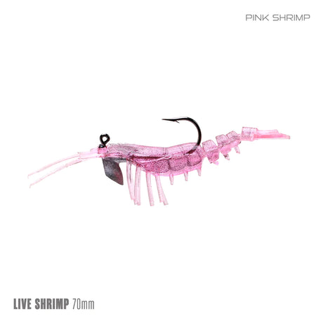 Samaki Live Shrimp 75mm Rigged Soft Plastic