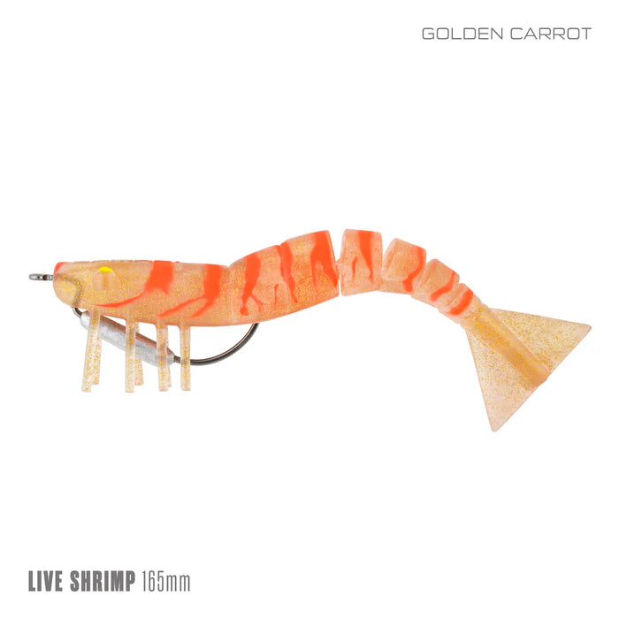 Samaki Live Shrimp 165mm Rigged Soft Plastics