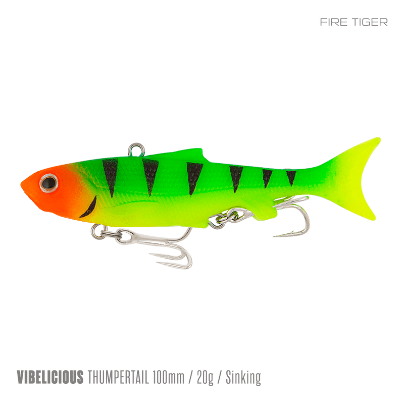 Samaki Vibelicious Thumper 100mm Soft Vibe