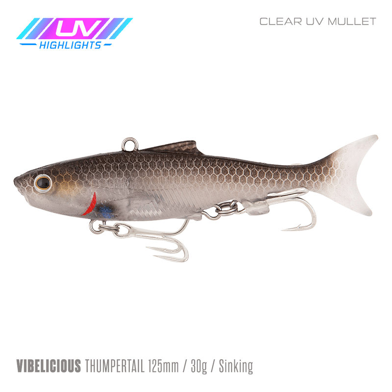 Samaki Vibelicious Thumper 125mm Soft Vibe