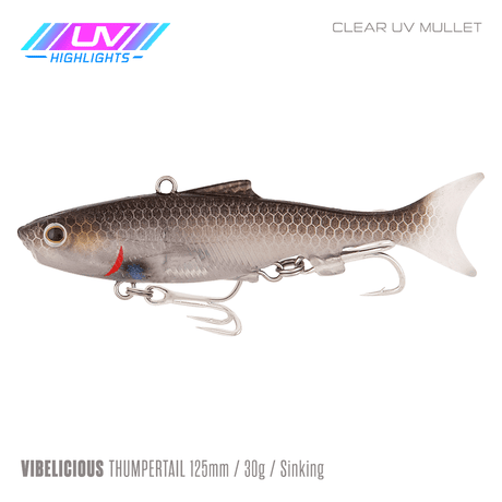 Samaki Vibelicious Thumper 125mm Soft Vibe