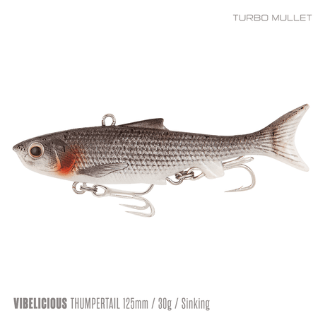 Samaki Vibelicious Thumper 125mm Soft Vibe