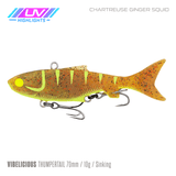 Samaki Vibelicious Thumper 70mm Soft Vibe