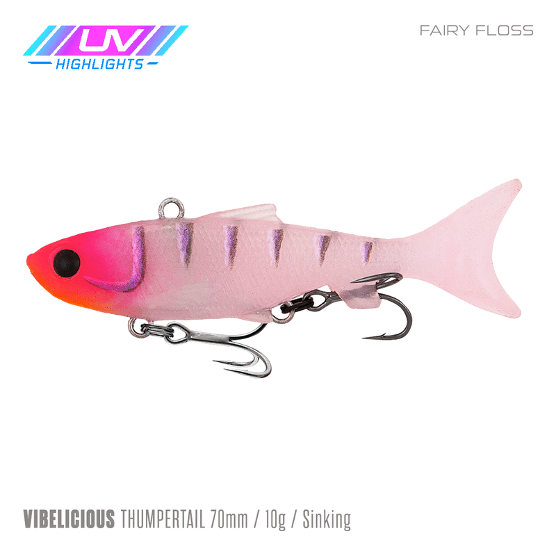 Samaki Vibelicious Thumper 70mm Soft Vibe