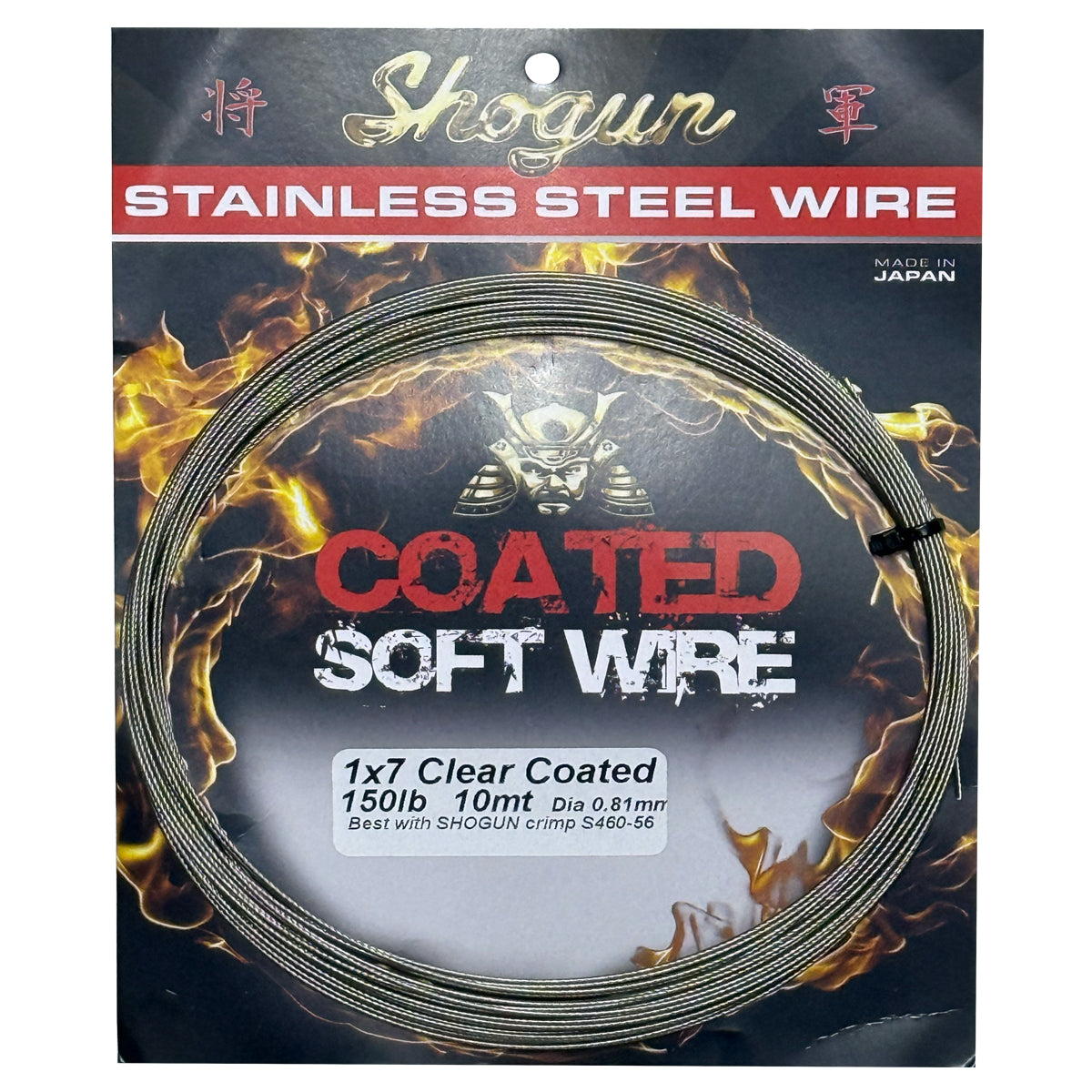 Shogun Clear Coated 1x7 Wire - 10m
