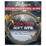 Shogun Clear Coated 1x7 Wire - 10m