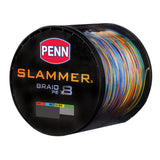 Penn Slammer 120lb 8 Carrier 400m - Multicolour Braid (Clearance)