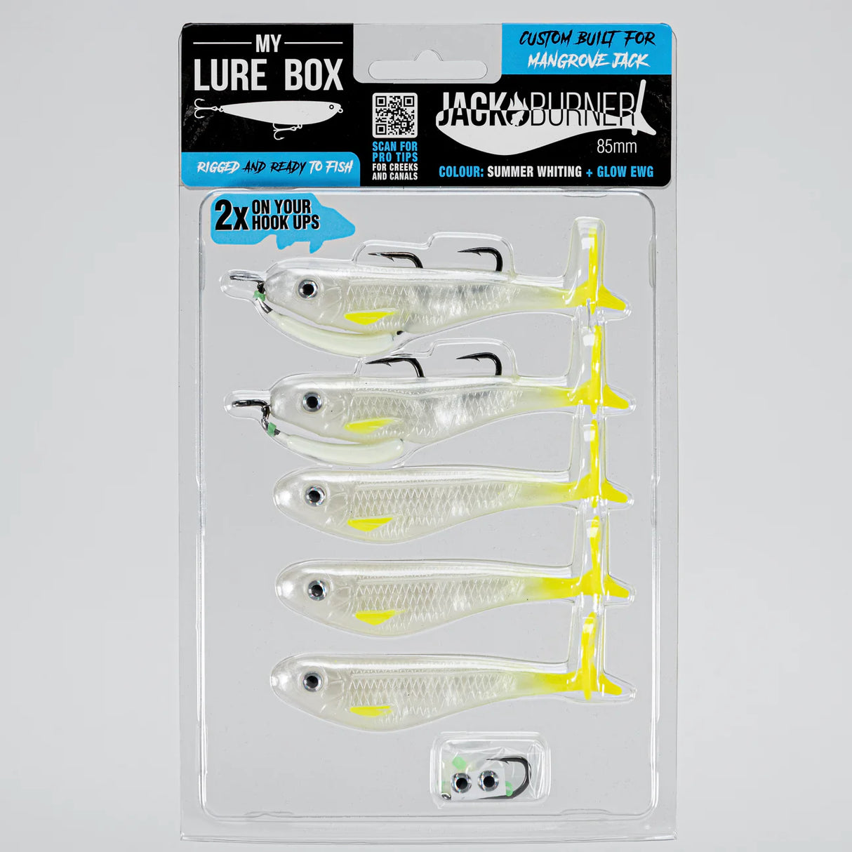 My Lure Box Jack Burner Soft Plastic Lure 85mm