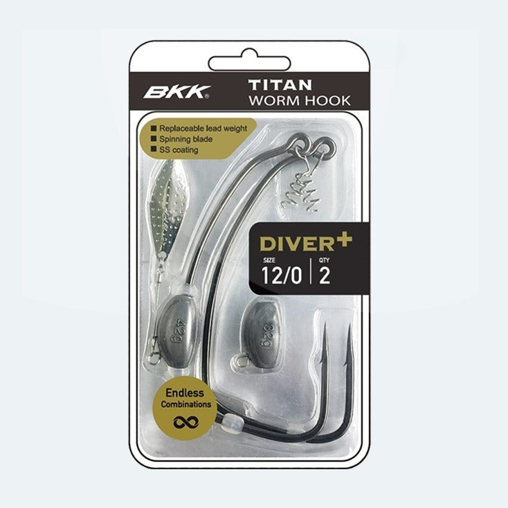 BKK Titan Diver Plus Worm Hook